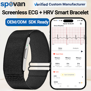 Screenless Smart Bracelet ECG HRV Monitor