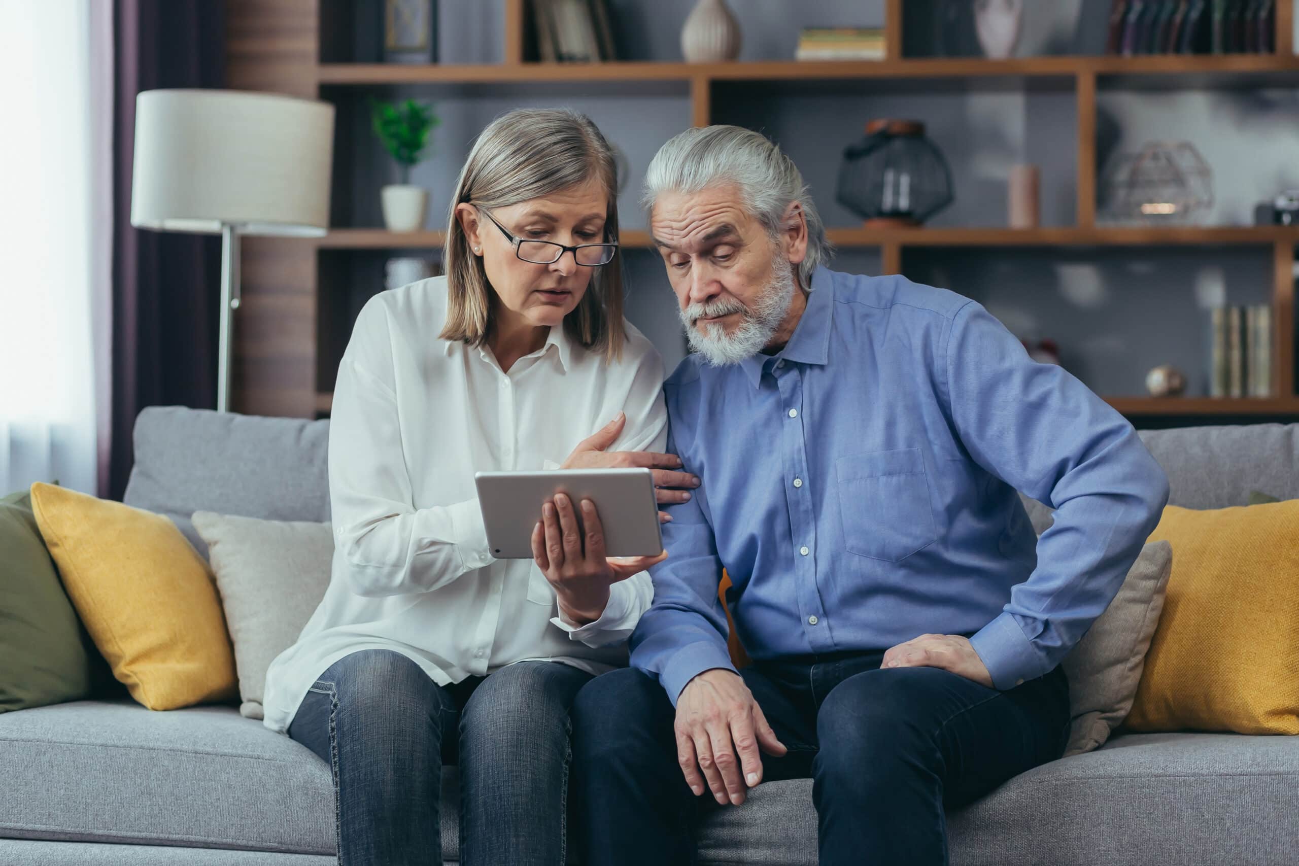 Patient at home using continuous arrhythmia bracelet for remote monitoring