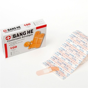 Breathable PE Waterproof Medical Adhesive Band-Aid CE Certified