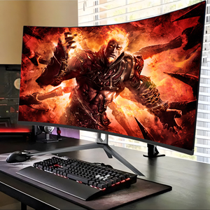 27/34 Inch Curved Borderless Professional 4K LCD Monitor