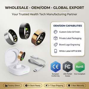 Waterproof Smart Ring Fitness Monitor